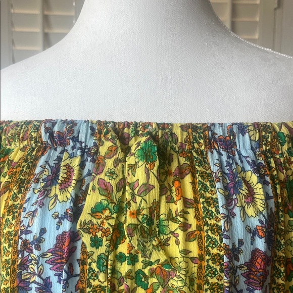 Easel “Secret Garden” Floral Off-Shoulder Maxi Dress 🌼 - Picture 8 of 11